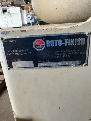 Used ROTO-FINISH RM-1N Parts Washers South Carolina US | ESS Industrial Equipment Sales #1494118