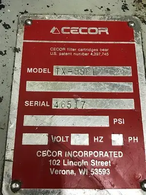 USED CECOR TX-55PL