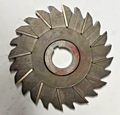 Niagara Milling Cutter 5" x 3/8 HIGH SPEED STEEL HSS resharpened
