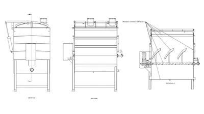 New | in-Stock Blentech SINGLE SHAFT Mixers Illinois US | M&M Equipment Corp. #1389046