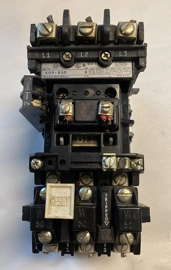 Used ALLEN-BRADLEY 509-BOD Industrial Controls Ohio US | Surplus Asset Holdings #1233804