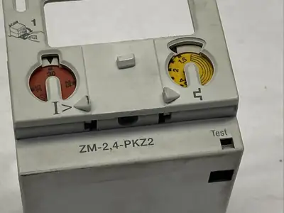 USED MOELLER ADJUSTABLE MOTOR PROTECTION TRIP BLOCK 32-40A, 350-500A