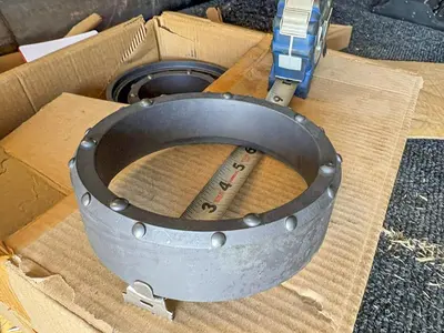 New | in-Stock AFTERMARKET 5" DUAL ROTARY SHOE – 7 DOMED BUTTONS ON FACE, 21 BUTTONS ON SHOULDER – THIN WALL Drilling Attachments Pennsylvania US | East West Machinery & Drilling #1418130