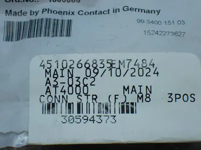 NEW PHOENIX CONTACT SACCM8FS3CONMSW