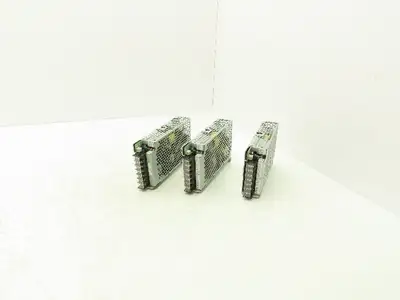 Cosel PBA150F Power Supply 24VDC 6.5A Output 120/240VAC 1Ph Input 150W Lot of 3