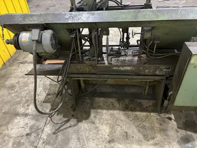 15" X 17" WF WELLS MODEL #F-15 TWIN POST HORIZONTAL BANDSAW: STOCK #23668