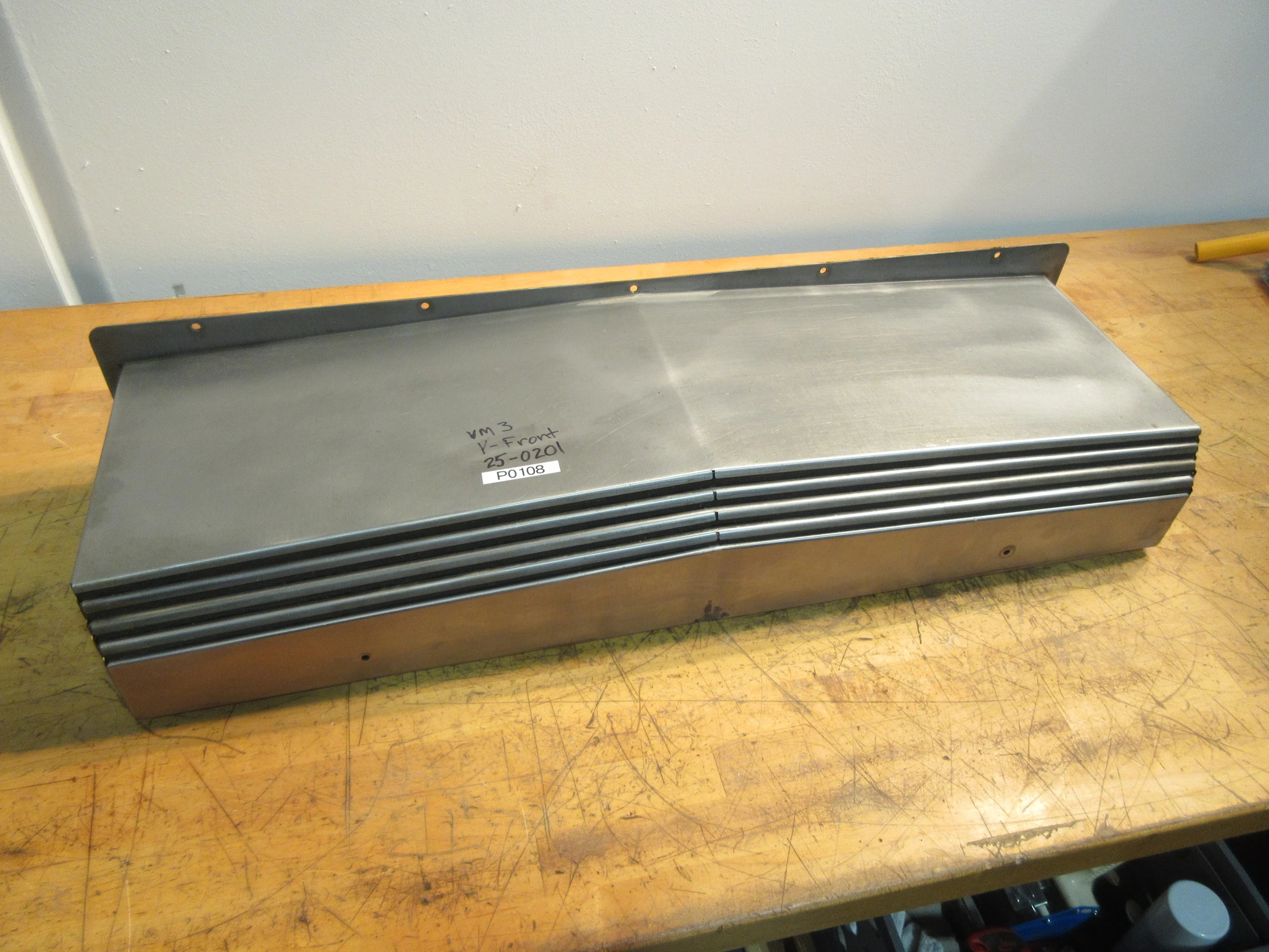 USED USED HAAS PARTS AND TOOLING HAAS VM3 Y-FRONT WAY COVER  P/N 25-0201