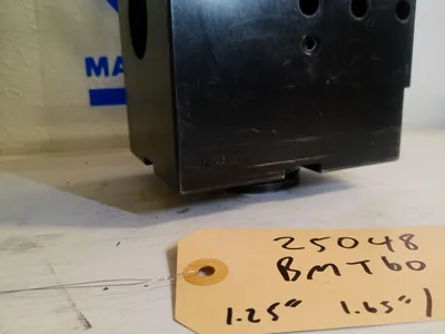 BMT60 Dual Boring Bar Holder 1.25" 1.65"  BMT 60 BMT-60 DMG Mori Seiki