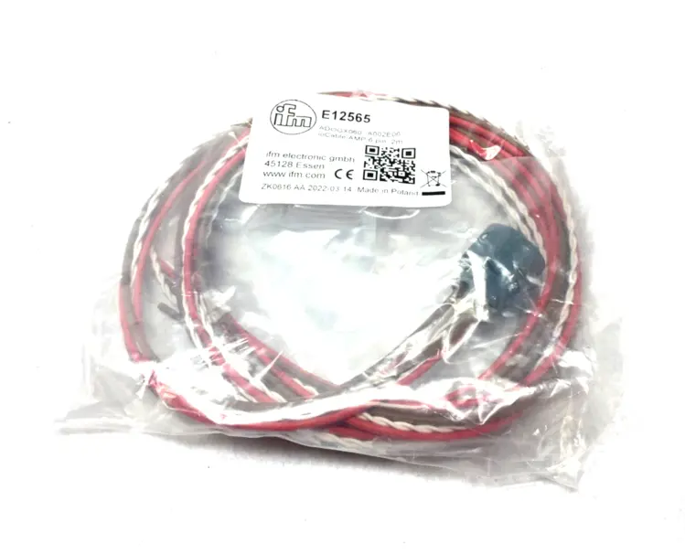New | in-Stock Ifm Connecting Cordset with AMP Connector Cable & Wire Michigan US | Maverick Industrial Sales #1395455