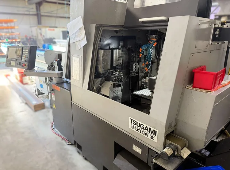 Used 2014 TSUGAMI BO326II Swiss Type Automatic Screw Machines Arizona US | Midstate Machinery #664766