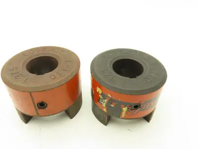 Lovejoy L-110X1.375 Coupling Both Pieces Same Size 1.375" Bore No Spider
