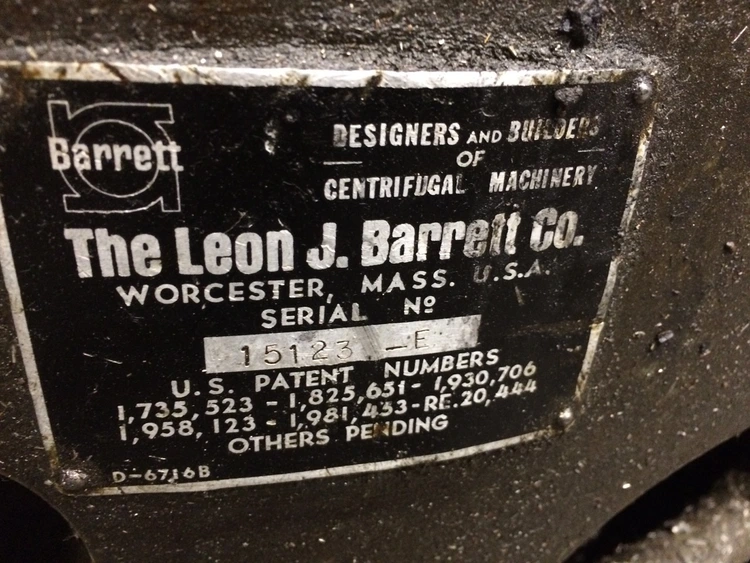 Used BARRETT 151-E Chip Wringers Connecticut US | HARITON MACHINERY COMPANY #468403
