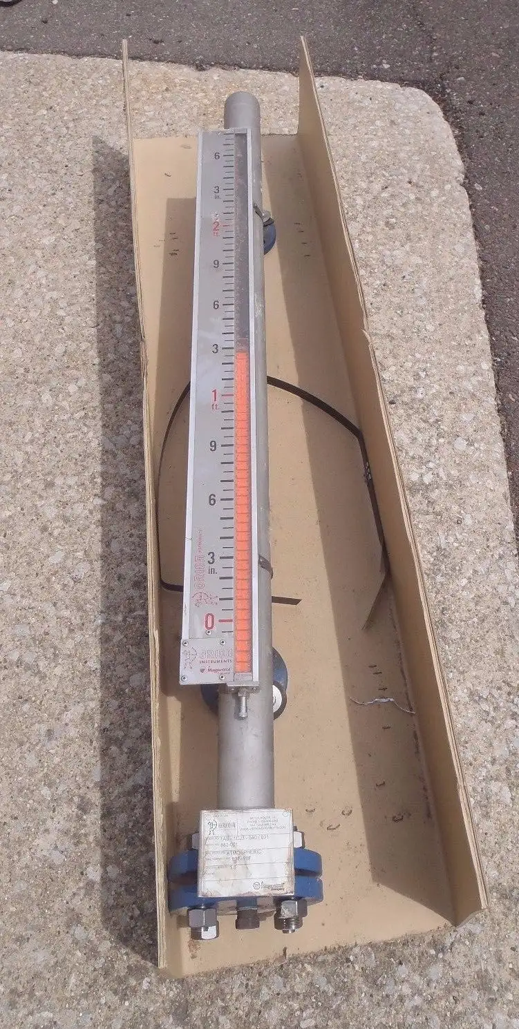 Used Magnetrol Orion Instruments Vector Magnetic Level Indicator Indicators Michigan US | Maverick Industrial Sales #1483238