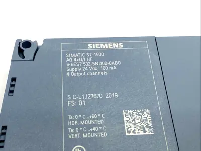 USED SIEMENS 6ES7 532-5ND00-0AB0, SIMATIC S7-1500