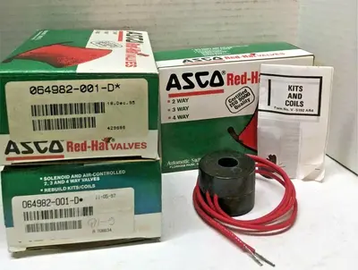 New | in-Stock ASCO 064982-001-D Solenoid Valves Ohio US | Surplus Asset Holdings #1233935