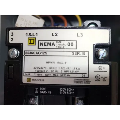 Used Square D 30Amp Fused Safety Switches and Size 00 & 1 Starters [LOT]