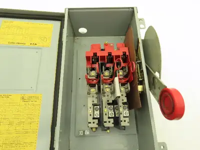 Cutler Hammer DH362FDK Eaton Safety Disconnect Switch 60A 600V Non-Fusible