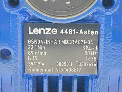 Used Lenze Gearbox Speed Reducer 1=20 20:1 Ratio Speed Reducers Michigan US | Maverick Industrial Sales #1399848
