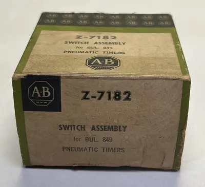 New | in-Stock ALLEN-BRADLEY Z-7182 Switch Parts Ohio US | Surplus Asset Holdings #1246183
