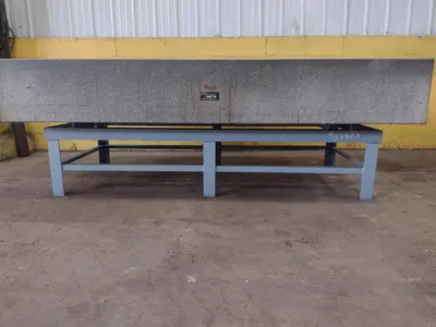 8' X 4' X 14" CHALLENGE PRECISION LAYOUT INSPECTION GRANITE TABLE: STOCK #23803