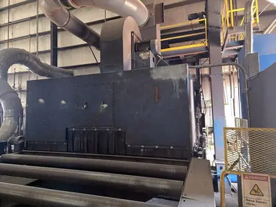 Used 2008 Blastec 11.25' Plate / Beam Blaster Finishing Machines Texas US | Machine Tool Bids #1509631
