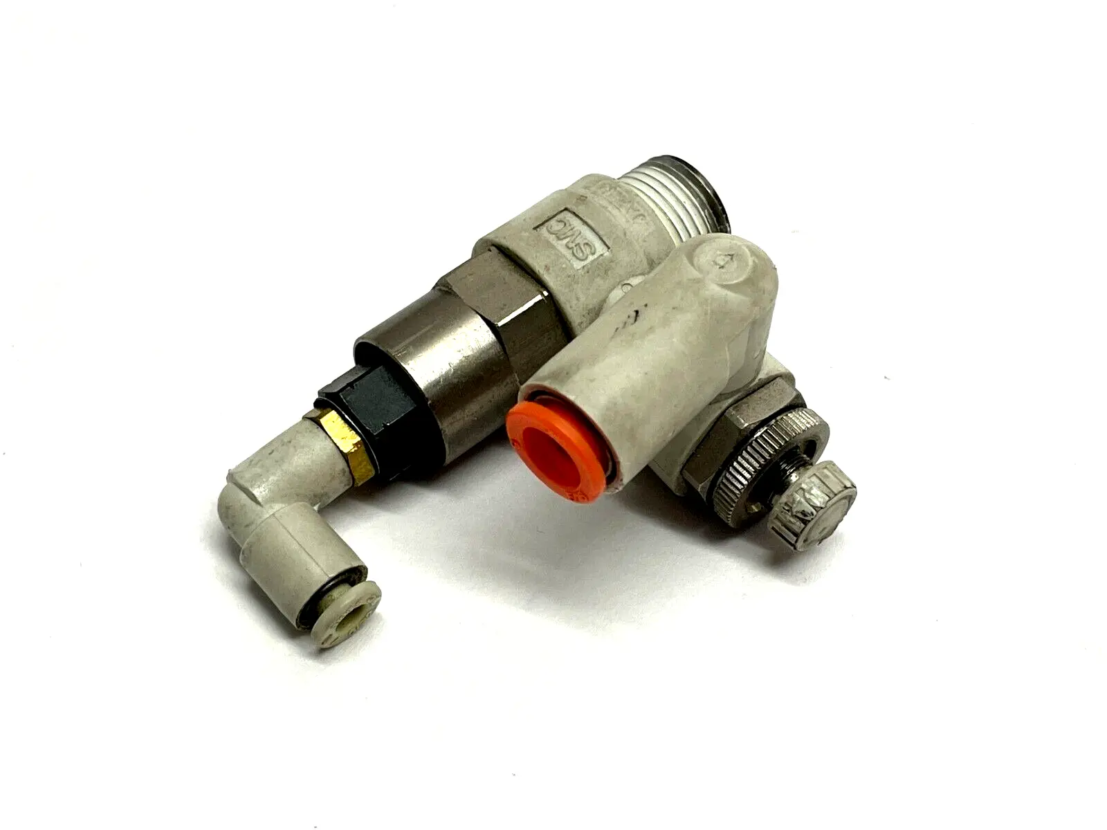 ASP530F-03-08S-J | SMC  Speed Controller w/ Pilot Check Valve - Used