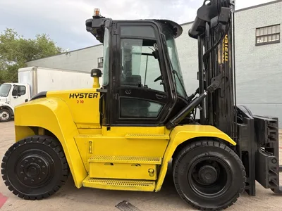 Used 2016 HYSTER H210HD Internal Combustion Forklifts: Pneumatic Tire Texas US | 4K Lift Co #1503958