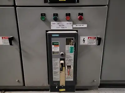 6000/9000 kVA Transformer, 3-Ph, 13800V HV, 600Y/347V LV w/ Switchgear Unit