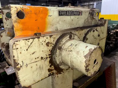 36" HI-RIB (7.2 TYPE) PANEL RAFTED ROLLFORMER LINE;  INCLUDES UNCOILER, ROLLFORMER & FLYING CUTOFF SHEAR: YOBRO #24156