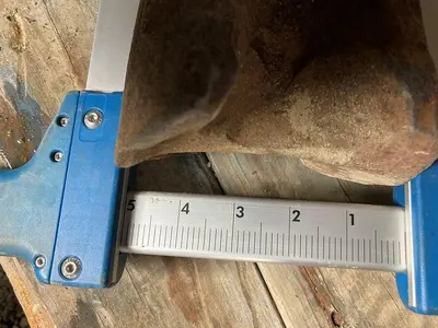 Used AFTERMARKET 5” X 66-1/2" CABLE TOOL DRILLING CHISEL BIT Tool Bits Pennsylvania US | East West Machinery & Drilling #1417241