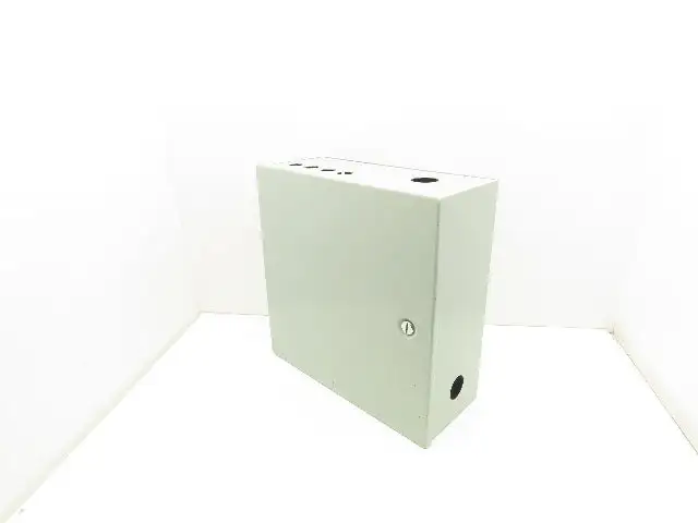 Hoffman A16N16ALP Electrical Enclosure Control Panel 16x16x6" Backplate NEMA 1