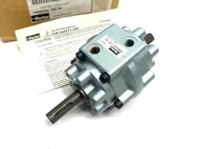 New | in-Stock Parker Compact Vane-Type Pneumatic Rotary Actuator Rotary Actuators Michigan US | Maverick Industrial Sales #1398626