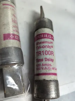 Used FERRAZ SHAWMUT TR100R Miscellaneous Equipment (Electrical & Power) | Surplus Asset Holdings #1196034