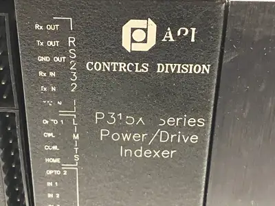 Used API Power Drive Indexer P315X Motion Controls Michigan US | Maverick Industrial Sales #1502185