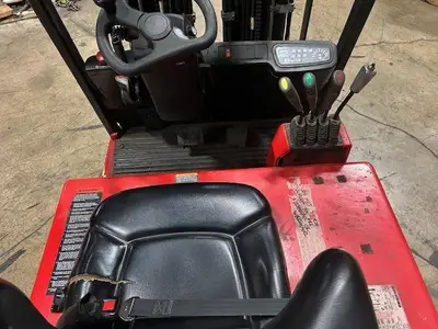 Used 2015 RAYMOND 445C40TT 3-Wheel Sit down Electric Counterbalance Forklifts Illinois US | Somerset Equipment Sales #1546140