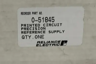 New | in-Stock RELIANCE 0-51845 Industrial Controls Ohio US | Surplus Asset Holdings #1241384