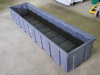 Stacking Storage Bins with Separators