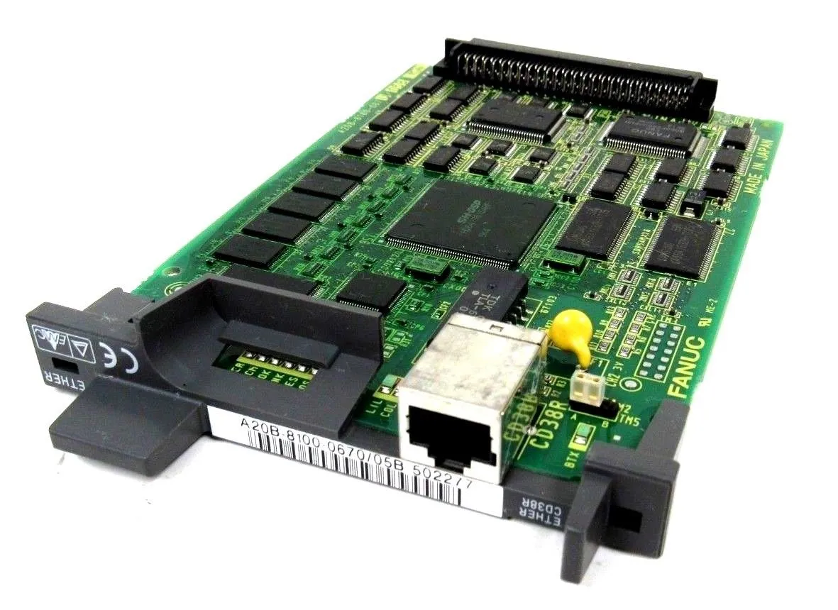 USED FANUC A20B-8100-0670/05B ETHERNET BOARD A20B8100067005B