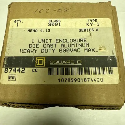 New | in-Stock SQUARE D 9001 KY-1 Miscellaneous Equipment (Electrical & Power) Ohio US | Surplus Asset Holdings #1235435