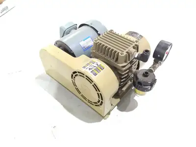 USED ORION DRY VACUUM PUMP WITH NATIONAL EMFBH4PK001 3 PHASE