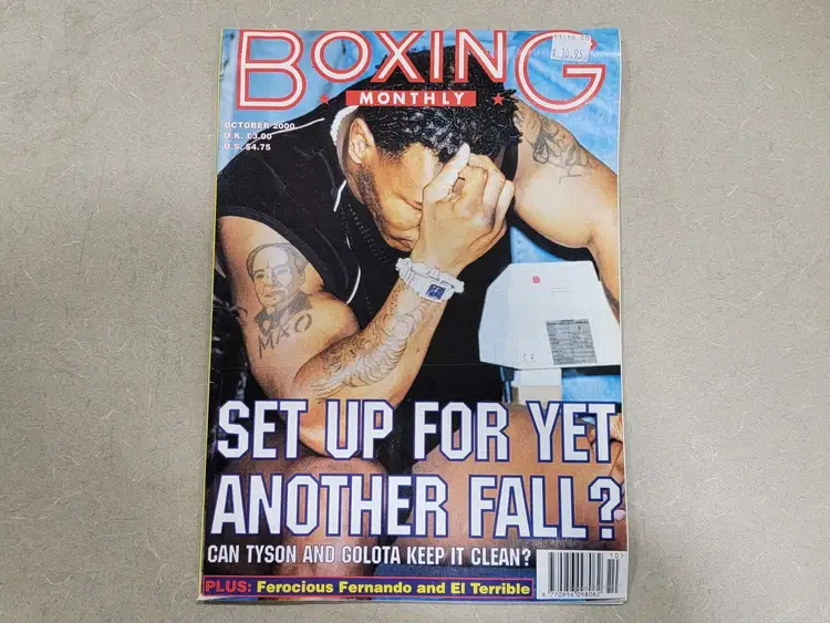 Used BOXING MONTHLY OCTOBER 2000 Office Equipment British Columbia CA | Lenmark #266924