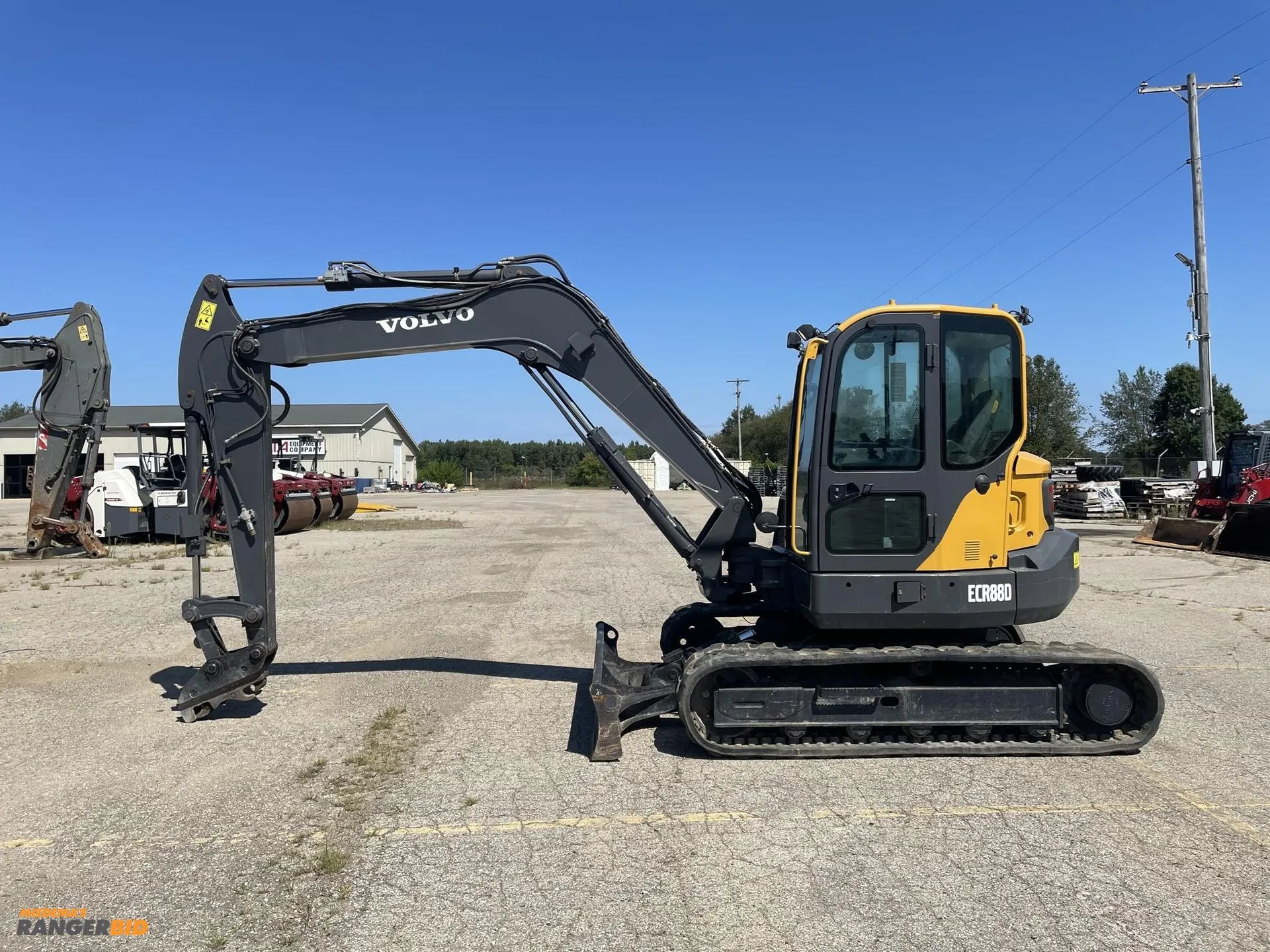 Used 2019 VOLVO ECR88D Crawler Excavators - Mini Michigan US | Miedema Asset Management Group #1406525