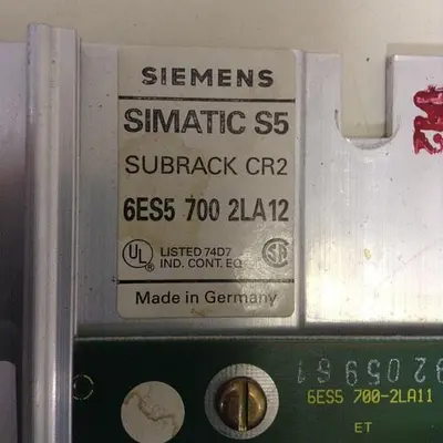 USED SIEMENS 6ES5 700-2LA12