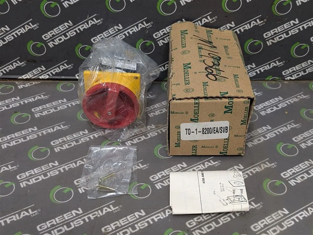 Moeller T0-1-8200/EA/SVB Rotating Cam Lockable Main Switch New NIB