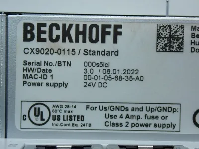 NEW BECKHOFF CX90200115