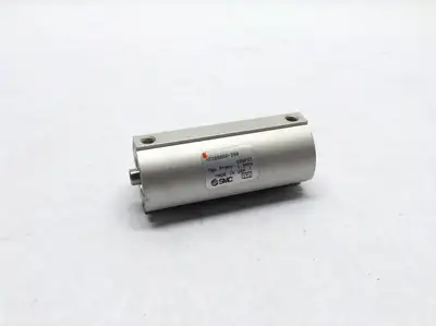 USED SMC DOUBLE ACTING COMPACT CYLINDER 200 PSI