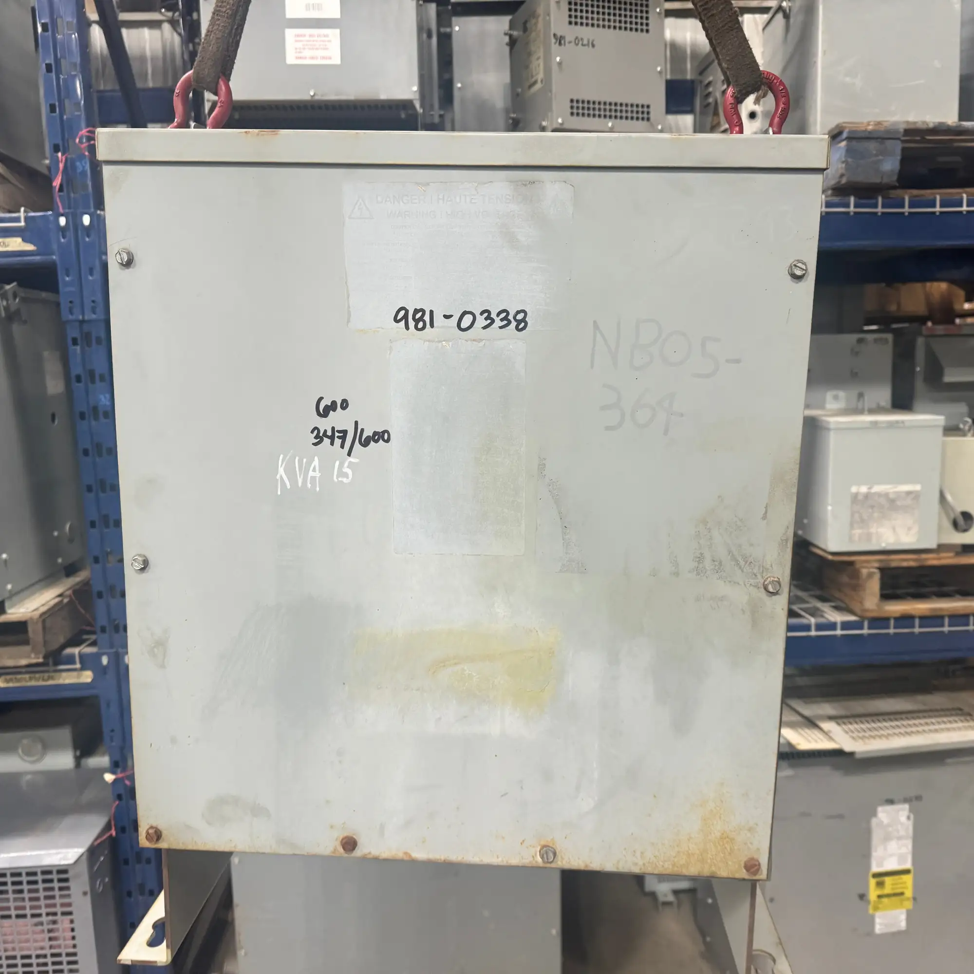 15 KVA 600V to 600/347  Isolation Transformer