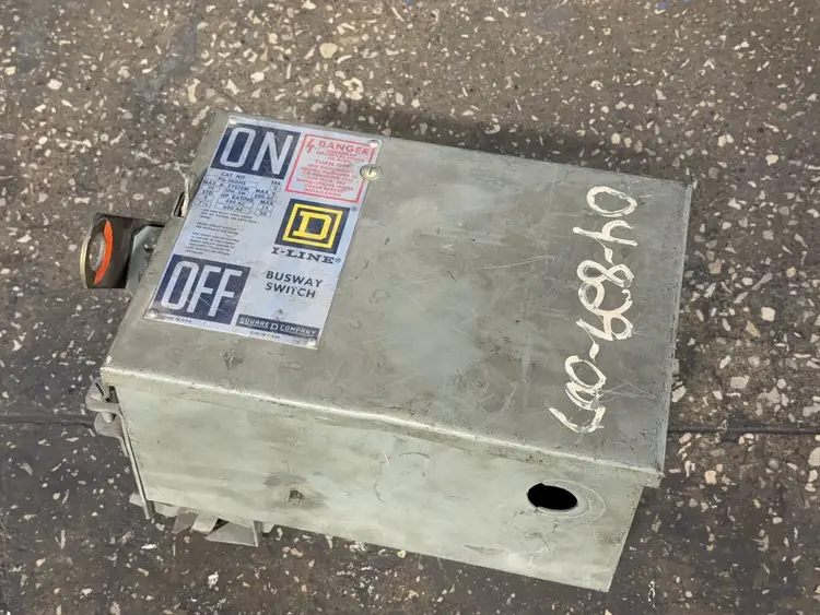 Used SQUARE D PQ3603G Bus Bars & Plugs Ohio US | HGR 24 #1186197