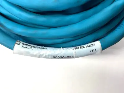 USED LUMBERG AUTOMATION ETHERNET CORDSET M12F TO RJ45M 900004096