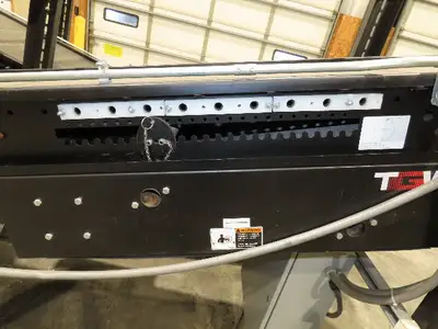 TGW CRUZ Incline Slider Bed 34" Belt Conveyor Variable Speed Drive 460V 17' 8"L
